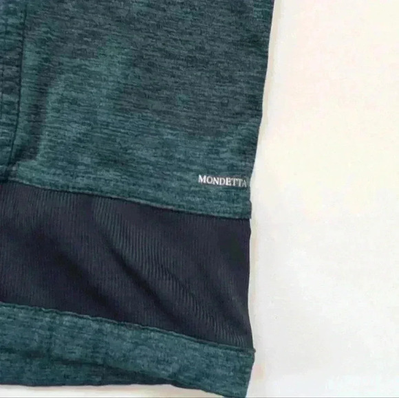 MONDETTA PERFORMANCE LUXURY Pullover Hoodie Women Heather Green Long Sleeve S.XL - Picture 4 of 7